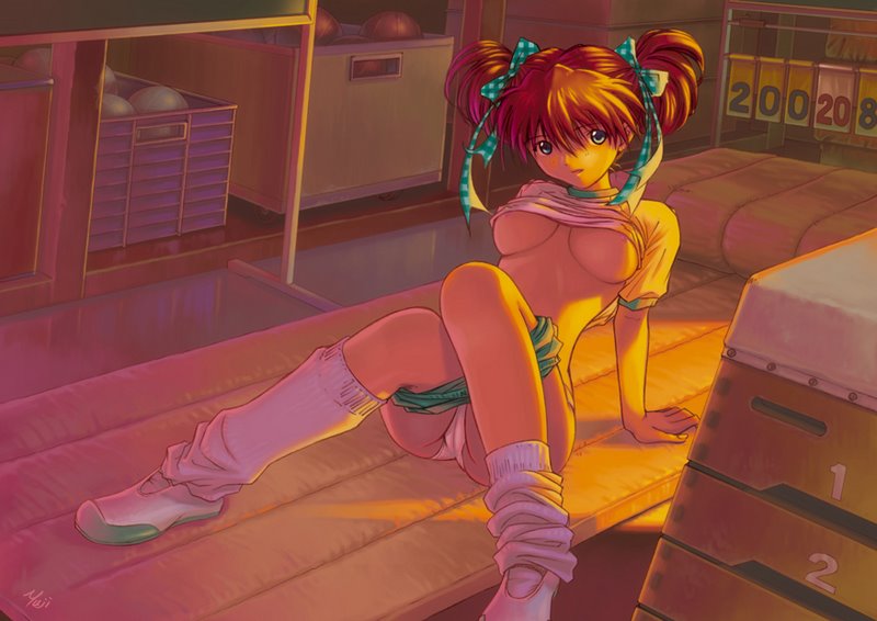 souryuu asuka langley (neon genesis evangelion) drawn by kobayashi_yuuji
