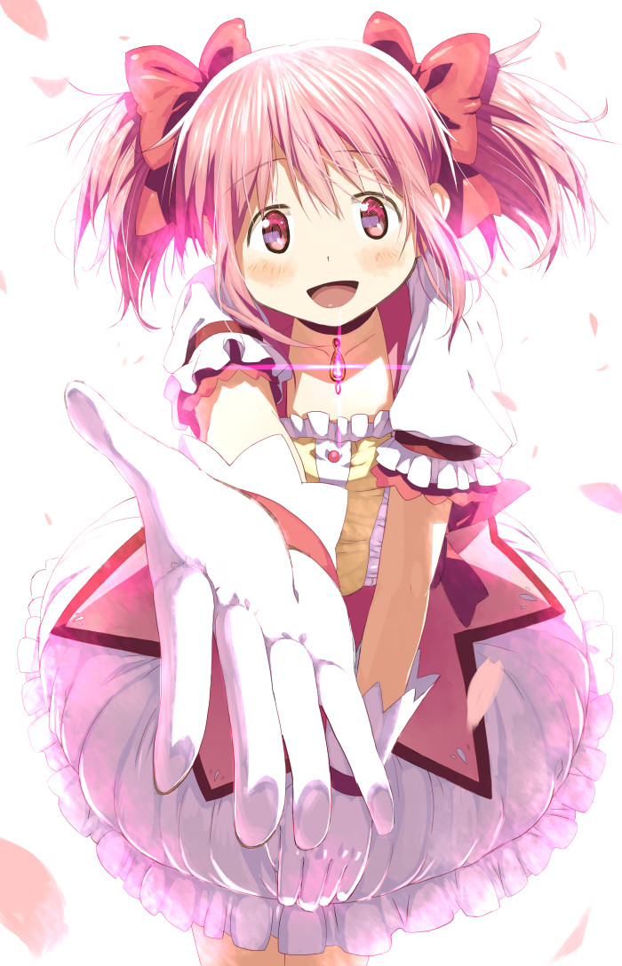 kaname madoka (mahou shoujo madoka magica) drawn by 4b-enpitsu