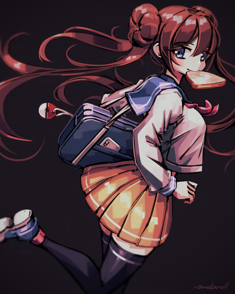 rosa (pokemon and 1 more) drawn by makaroll