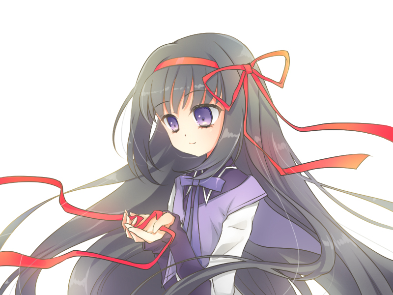 akemi homura (mahou shoujo madoka magica) drawn by ceru