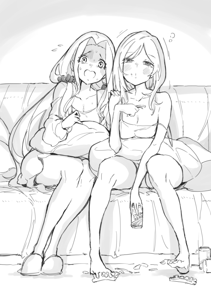 momose rio and nikaido chizuru (idolmaster and 2 more) drawn by mitogawawataru
