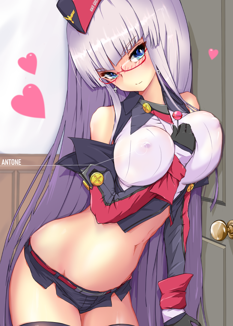 gneisenau (azur lane) drawn by p.i.t.d