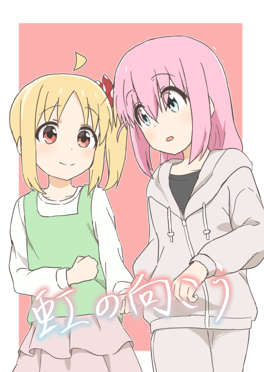 gotoh hitori and ijichi nijika (bocchi the rock! and 1 more) drawn by aayh