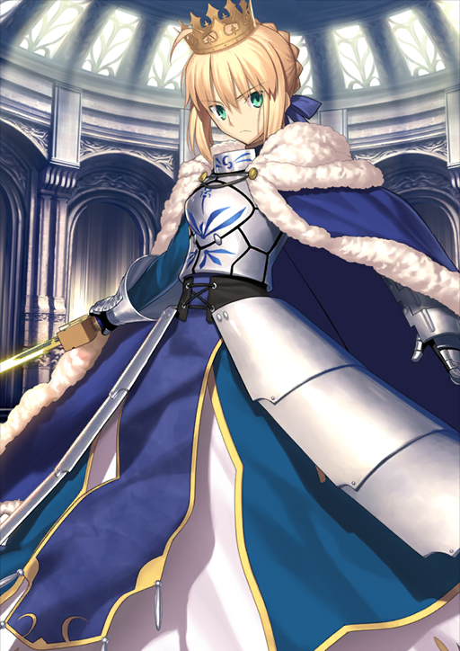 artoria pendragon and saber (fate and 1 more) drawn by takeuchi_takashi