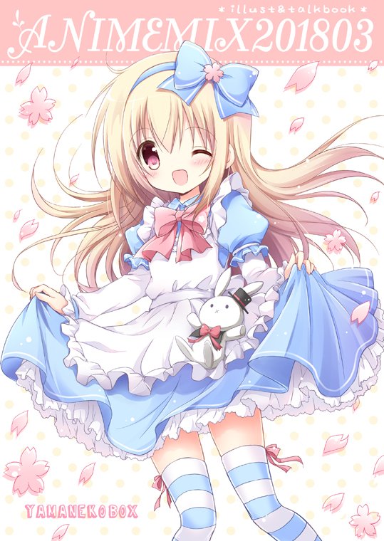 alice and white rabbit (alice's adventures in wonderland) drawn by nanase_miori