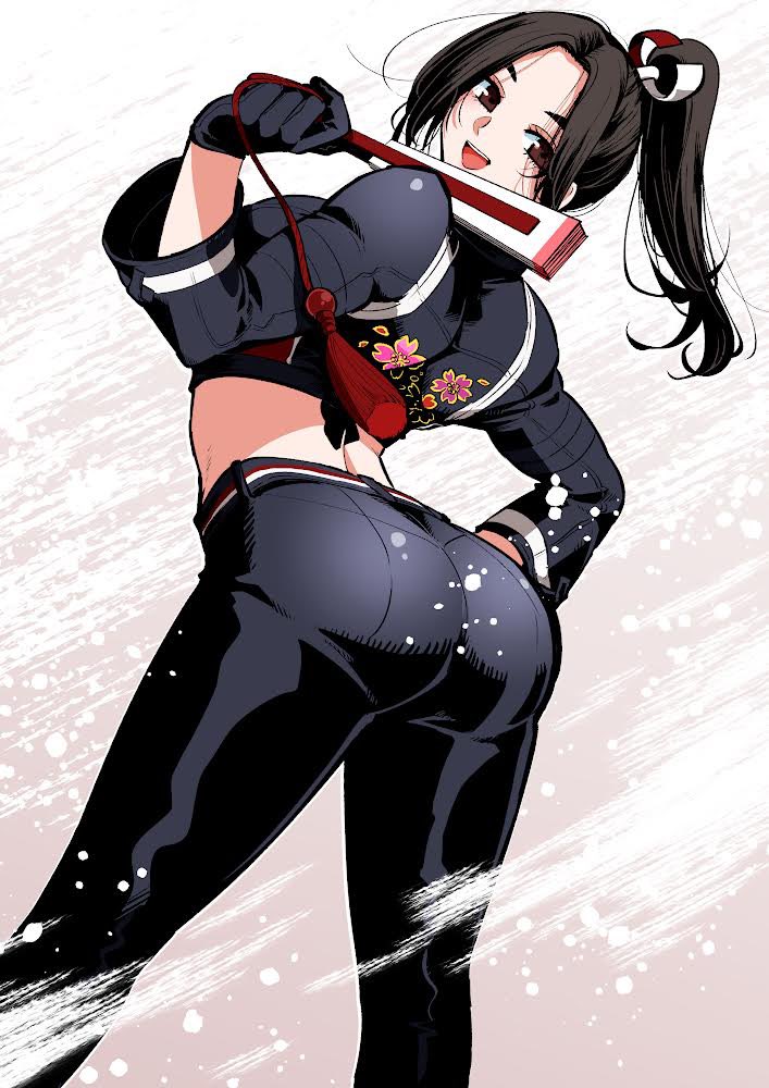 shiranui mai (fatal fury and 1 more) drawn by takafumi_696
