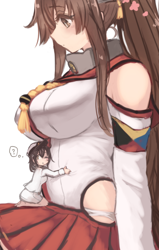 yamato and female admiral (kantai collection) drawn by utopia_(utopiavl)