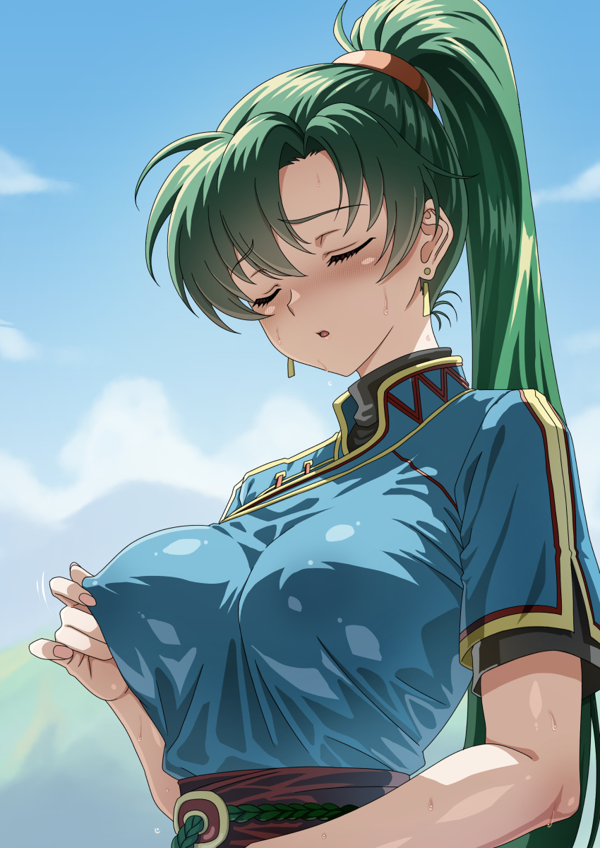 lyn (fire emblem and 1 more) drawn by syunzou