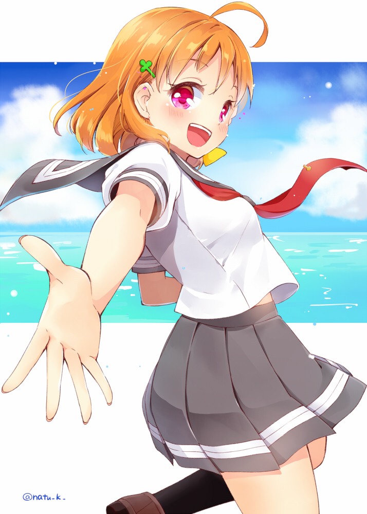 takami chika (love live! and 1 more) drawn by hazuki_natsu