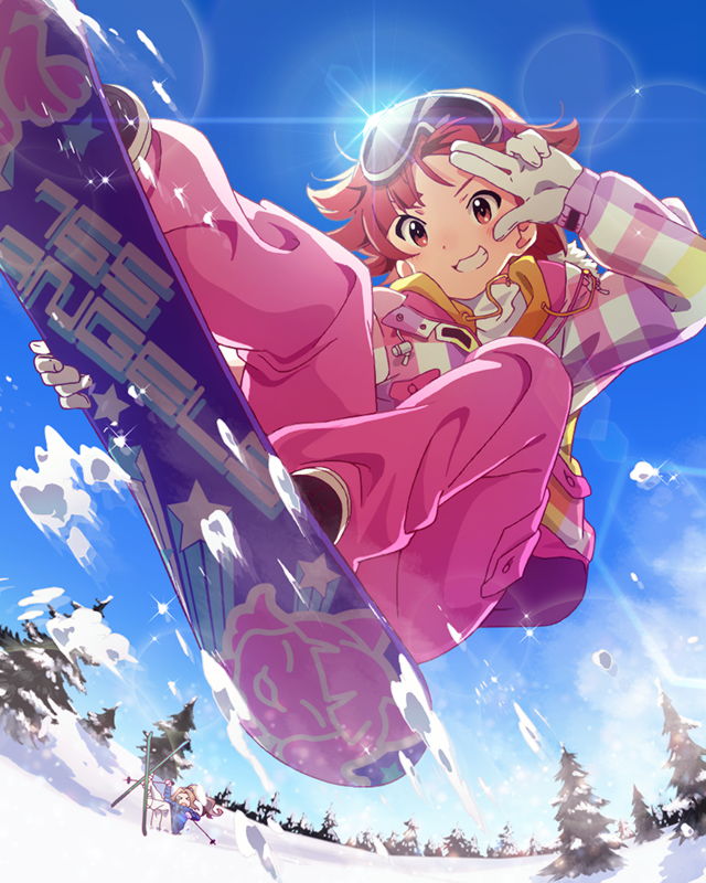 nonohara akane and nikaido chizuru (idolmaster and 1 more)