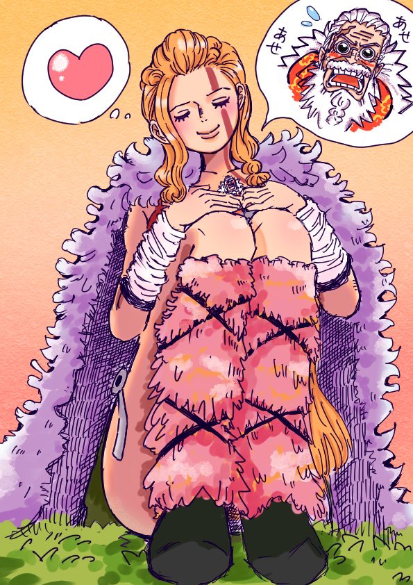 scopper gaban and ripley (one piece) drawn by yu-san_(seria7)