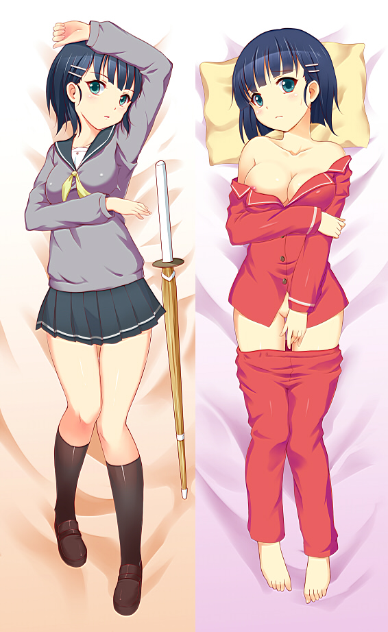 kirigaya suguha (sword art online) drawn by yuj_(moemarket)