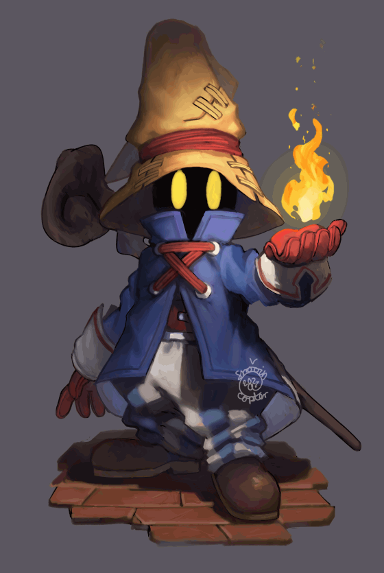 vivi ornitier (final fantasy and 1 more) drawn by snoozincopter
