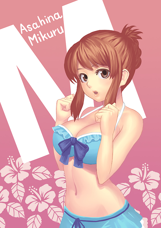 asahina mikuru (suzumiya haruhi no yuuutsu) drawn by k+