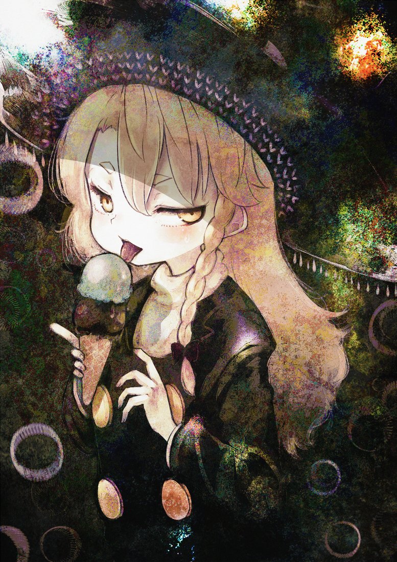kirisame marisa and rei (touhou and 1 more) drawn by koohee