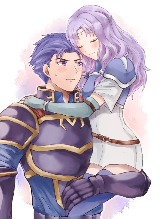 hector and florina (fire emblem and 1 more) drawn by wspread
