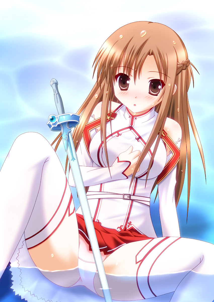 asuna (sword art online) drawn by misumi_natsuki