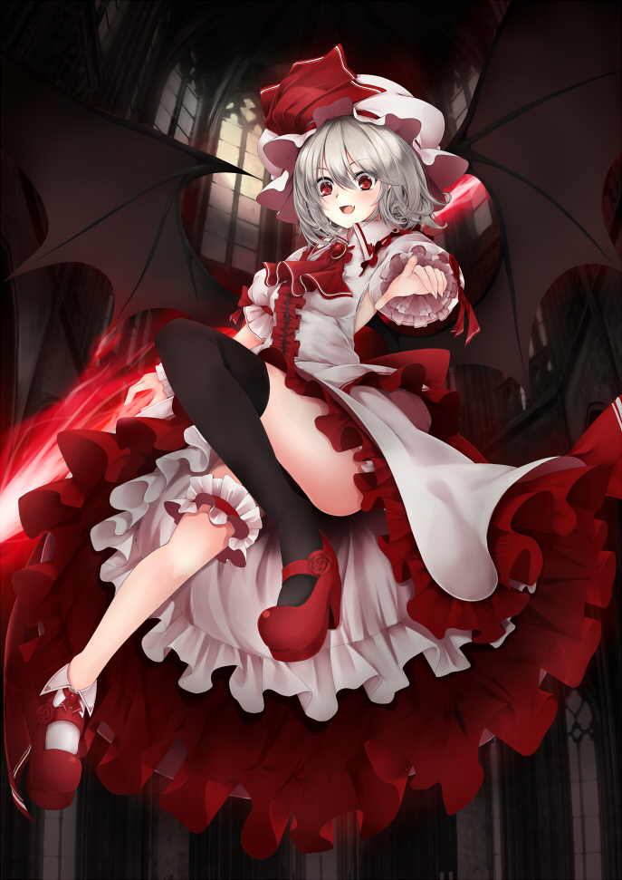 remilia scarlet (touhou) drawn by utakata_(kochou_no_yume)