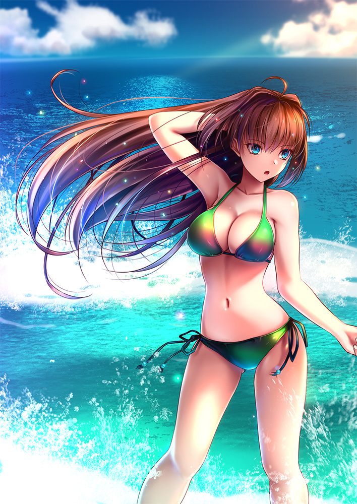 aozaki aoko (mahou tsukai no yoru) drawn by akeyama_kitsune