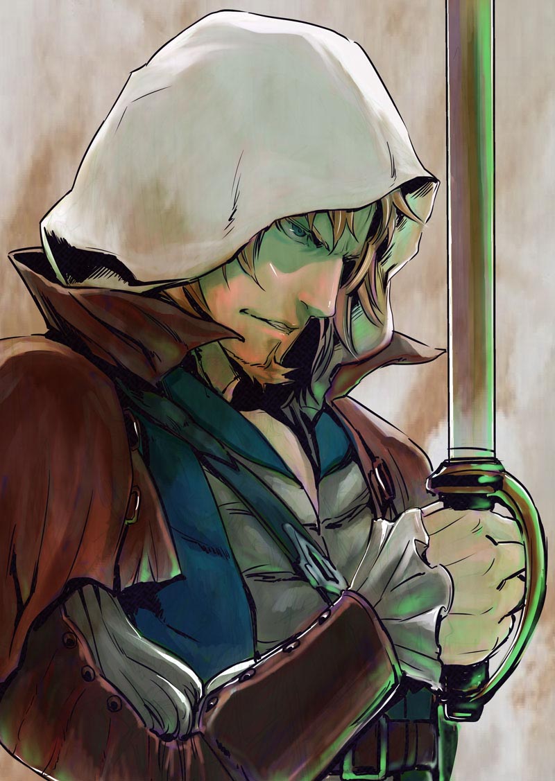 edward kenway (assassin's creed and 1 more) drawn by ooiwa_kenji
