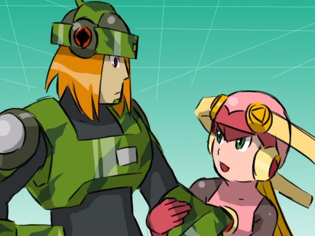 roll.exe and searchman.exe (mega man and 1 more)
