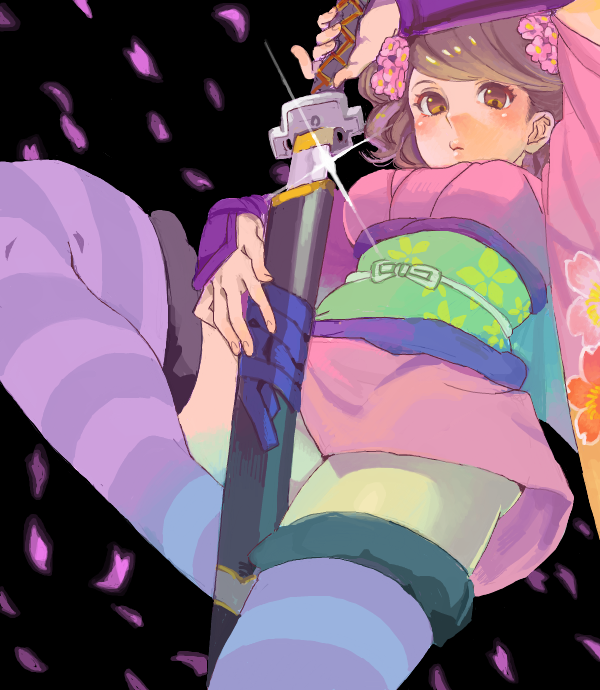momohime (oboro muramasa) drawn by pego_(peco_peco)