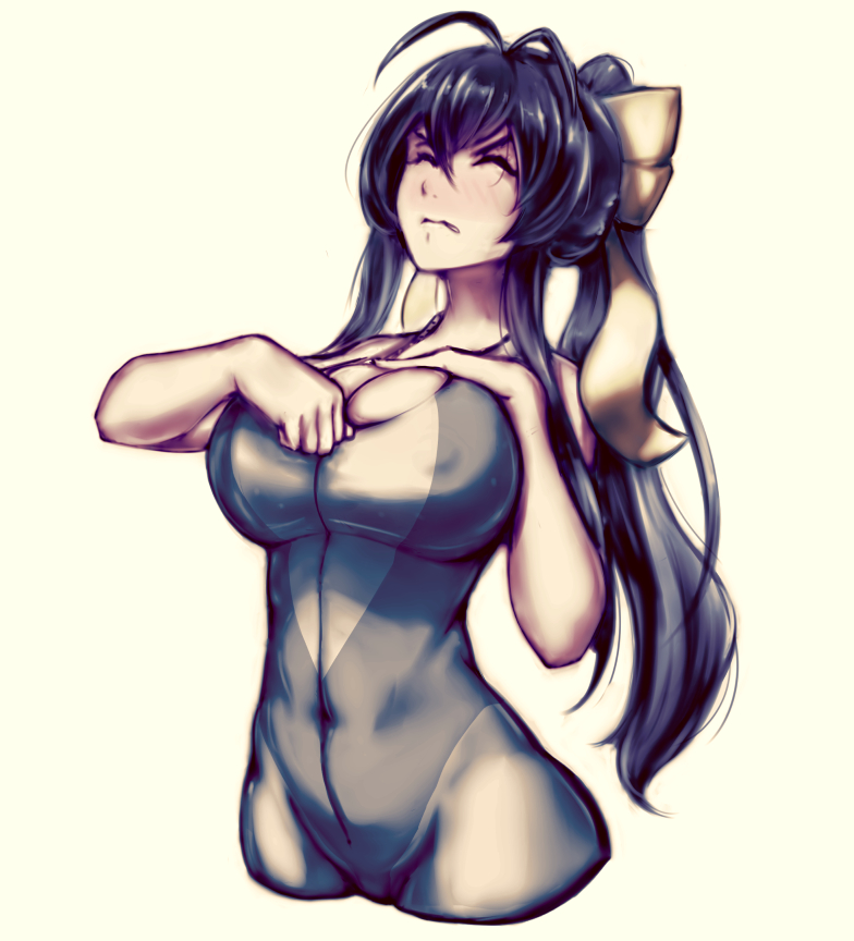 mai natsume (blazblue and 1 more) drawn by honitsu