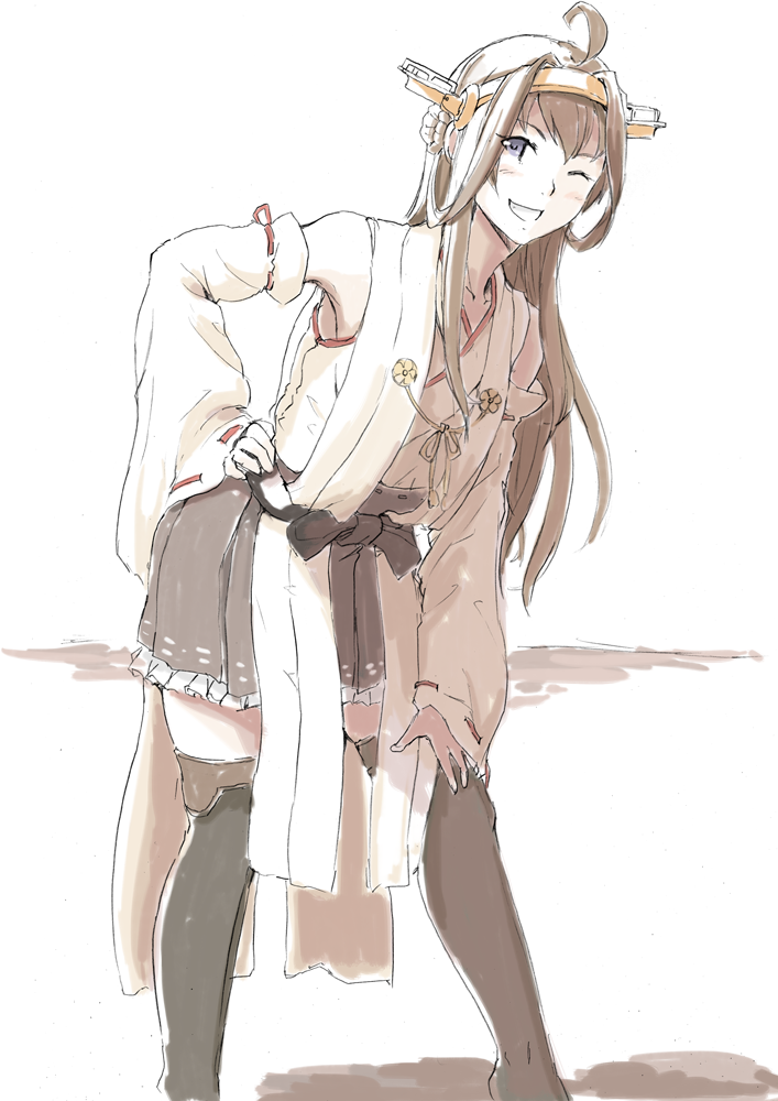 kongou (kantai collection) drawn by vent_arbre