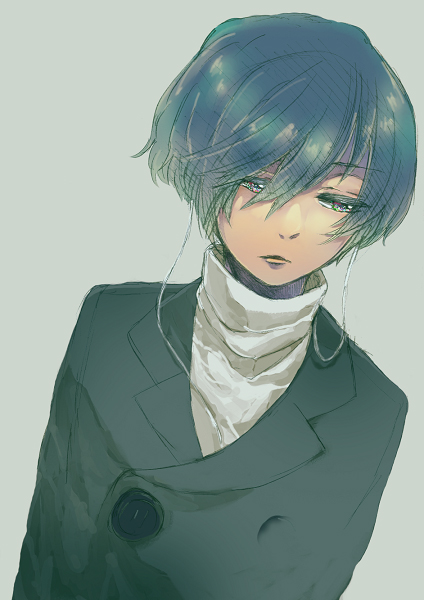 yuuki makoto (persona and 1 more) drawn by makokokokokoko