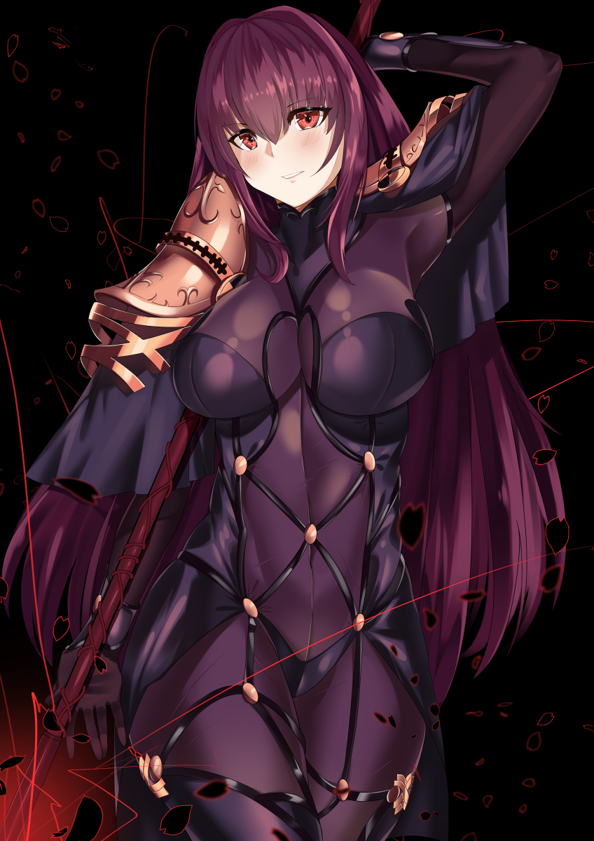 scathach (fate and 1 more) drawn by kurozawa_yui