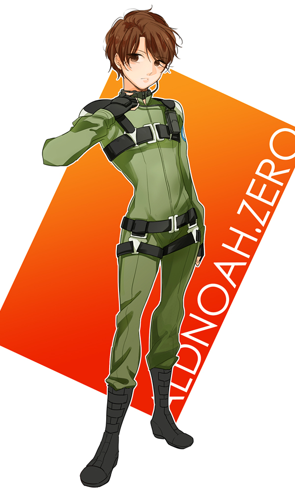 kaizuka inaho (aldnoah.zero) drawn by kuro_(jerry_jell)