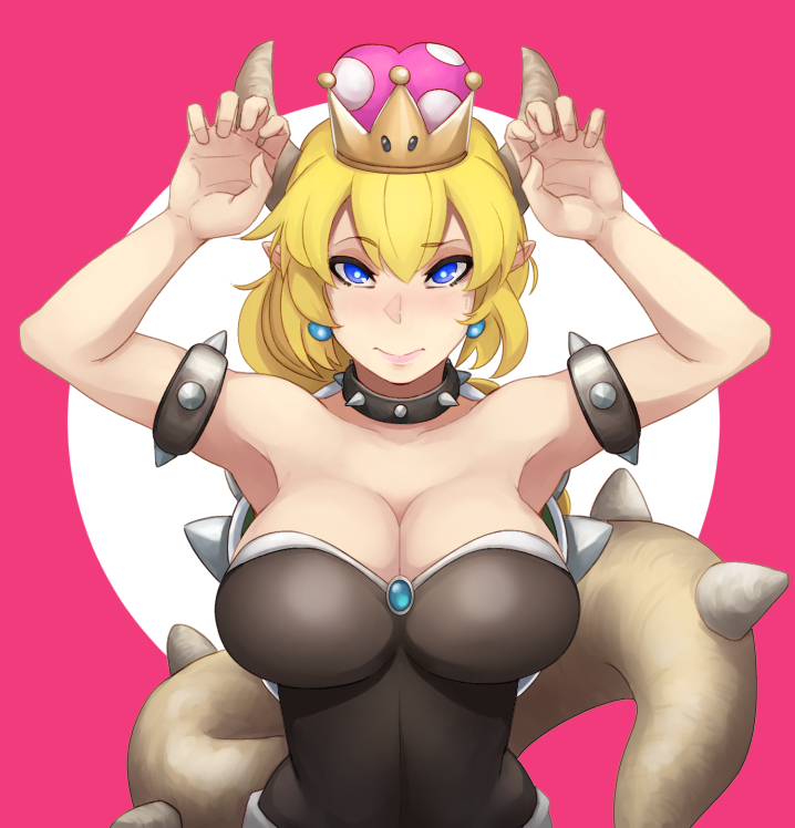 bowsette (mario and 1 more) drawn by noir_(4chan)