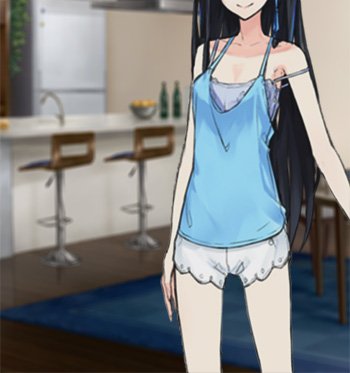 kunimasa ayami (kakuchou shoujo-kei trinary) drawn by nagami_yuu