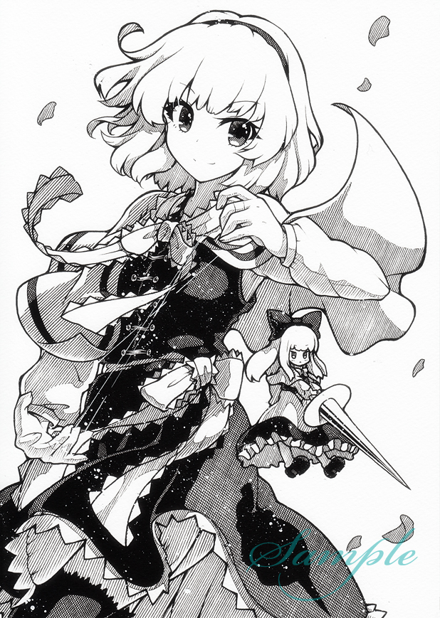 alice margatroid and shanghai doll (touhou) drawn by rinka_(qqqrinkappp)