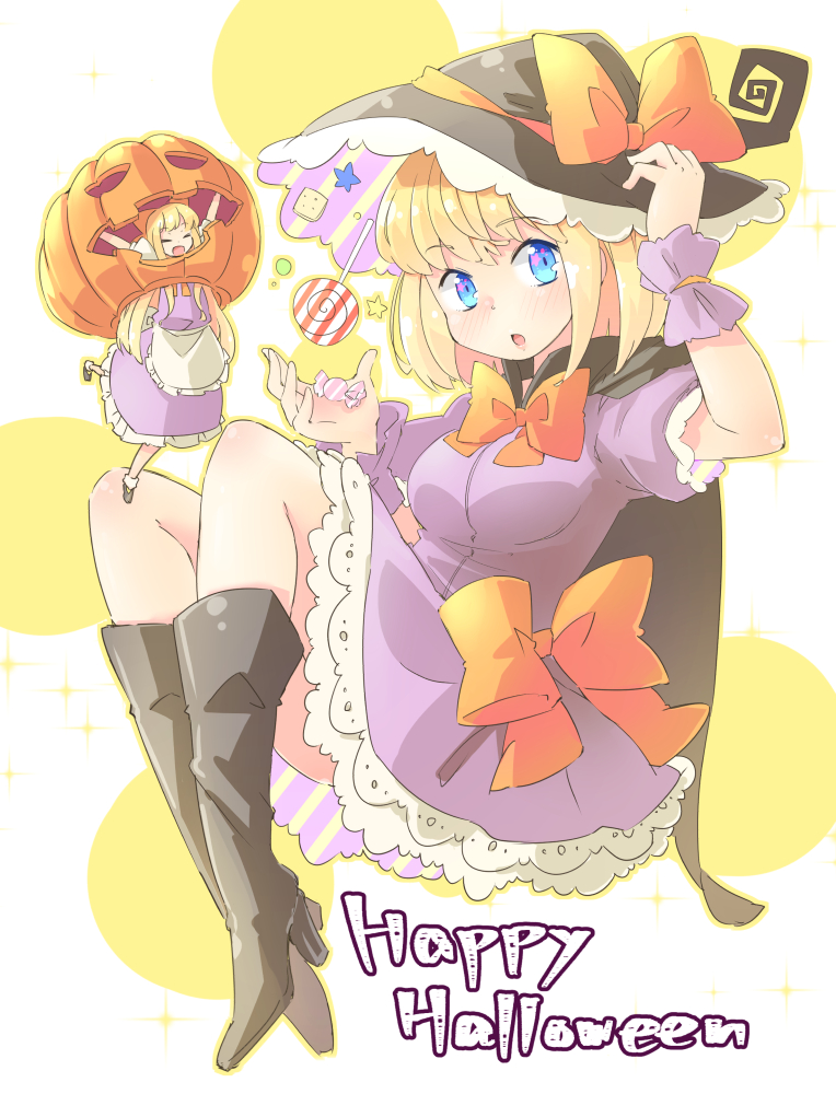 alice margatroid and shanghai doll (touhou) drawn by arnest
