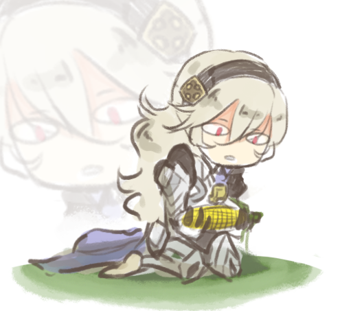 female corrin (fire emblem and 1 more) drawn by lithety