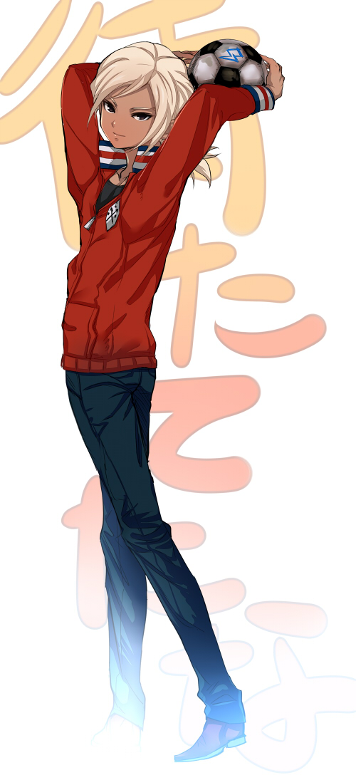 gouenji shuuya (inazuma eleven and 1 more) drawn by garamgum