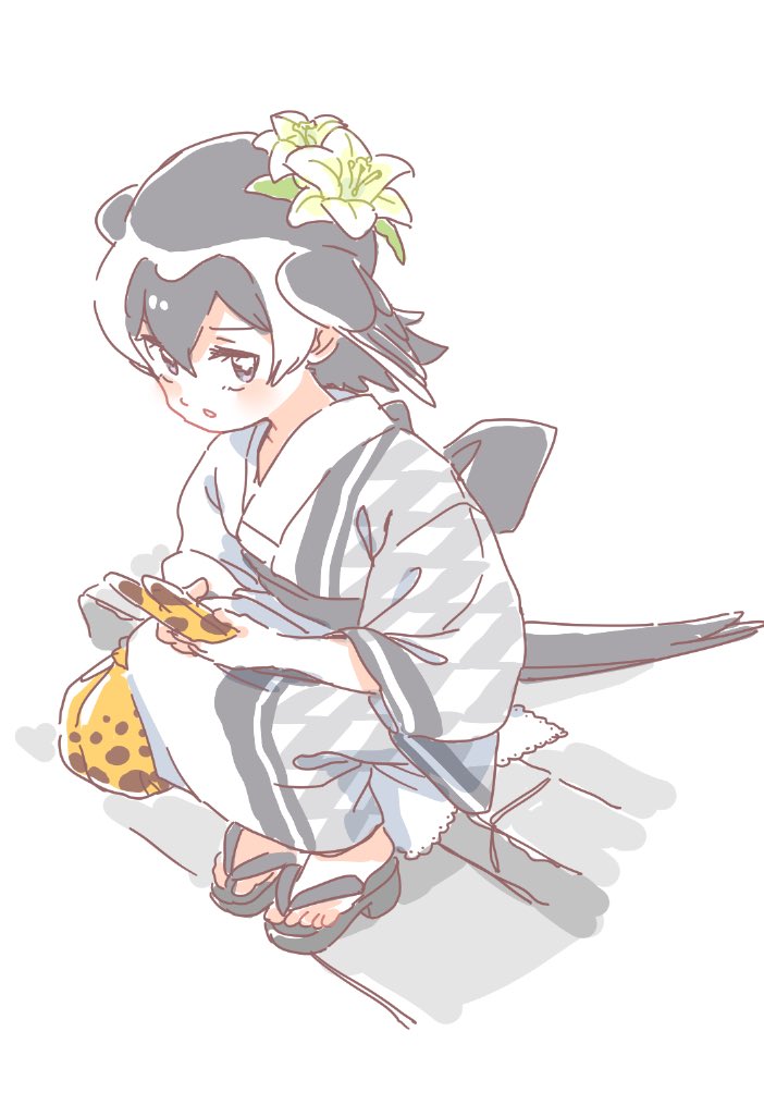 japanese wagtail (original and 1 more) drawn by mitsumoto_jouji