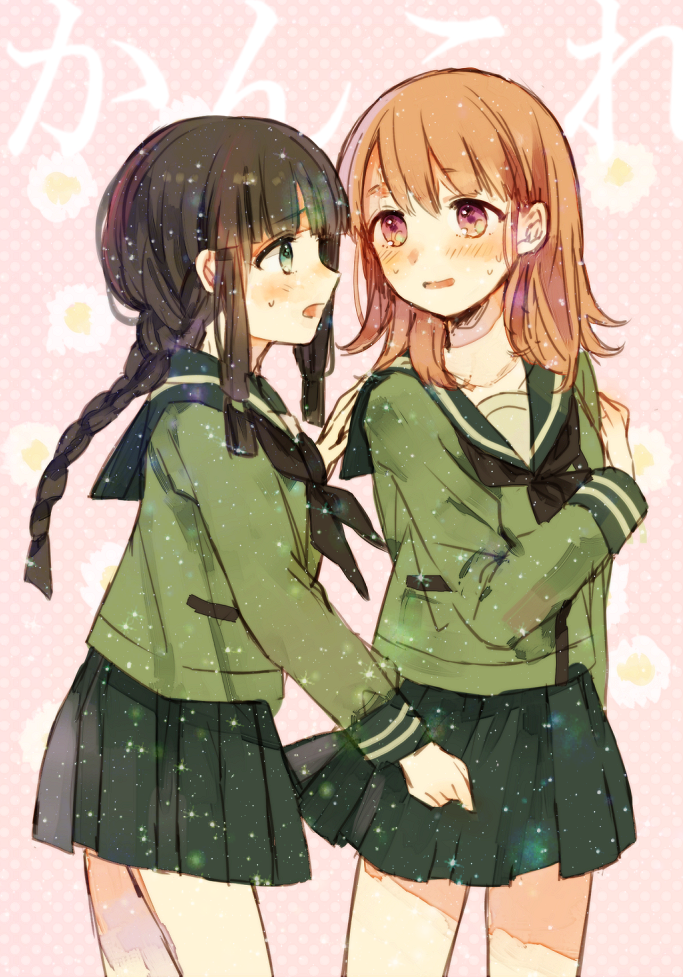 kitakami and ooi (kantai collection) drawn by yapi_(yabai_toki)