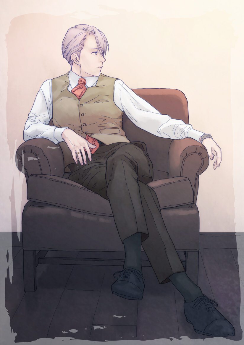 viktor nikiforov (yuri!!! on ice) drawn by t3_(19841230)