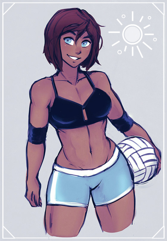 korra (avatar legends and 1 more) drawn by iahfy