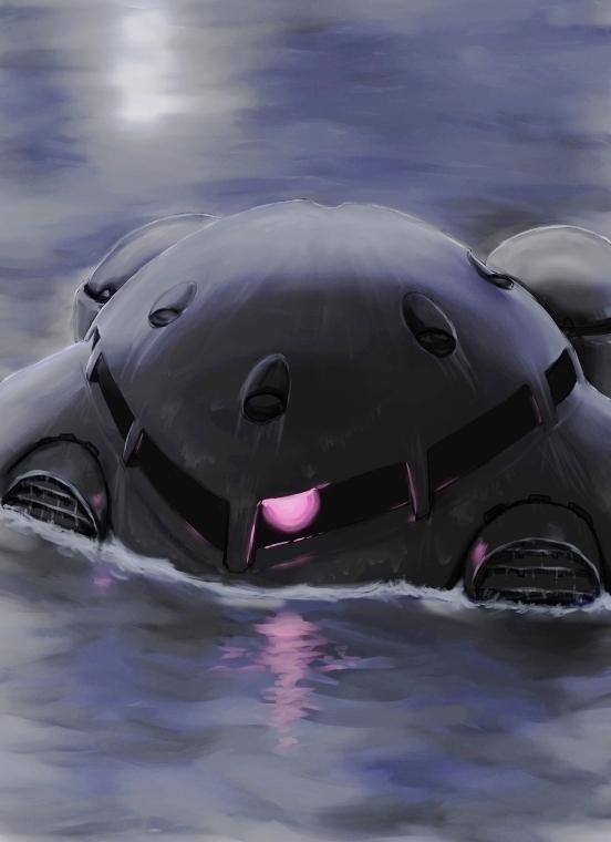 z'gok (gundam and 1 more) drawn by taganer