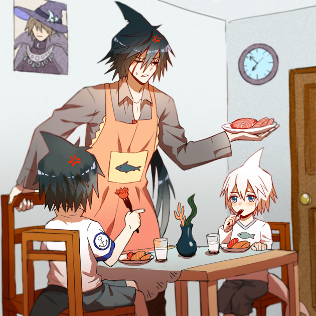samekichi, syakesan, old, and meikai (funamusea and 1 more) drawn by majiang