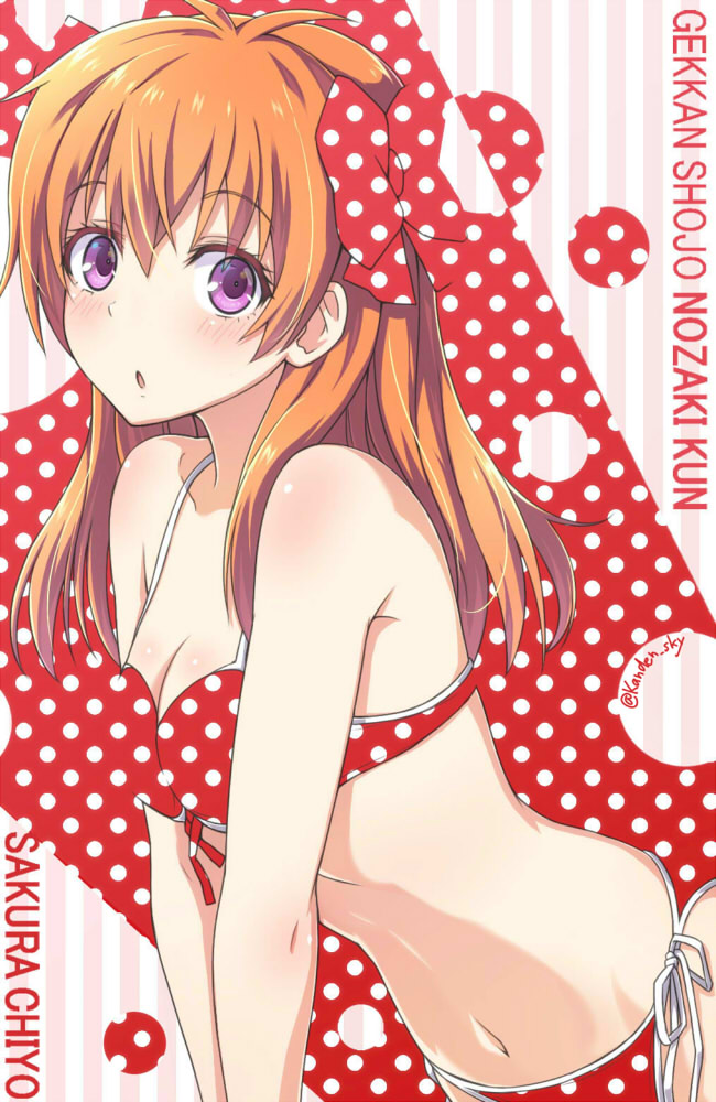 sakura chiyo (gekkan shoujo nozaki-kun) drawn by kanden_sky