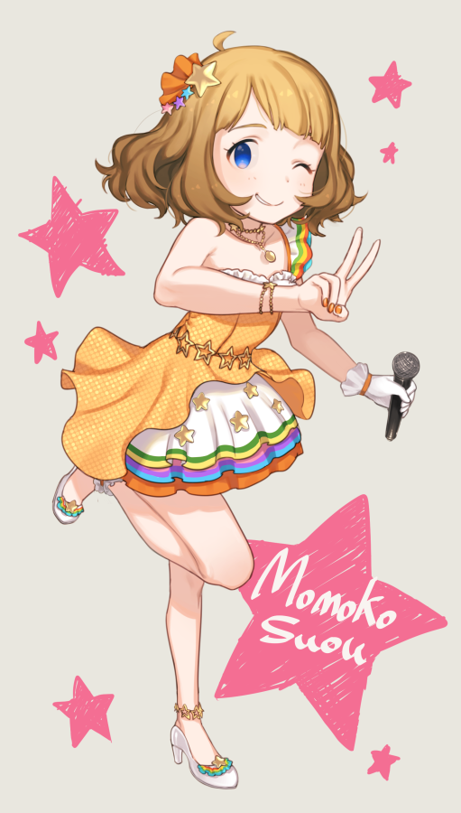 suou momoko (idolmaster and 1 more) drawn by mimizubare