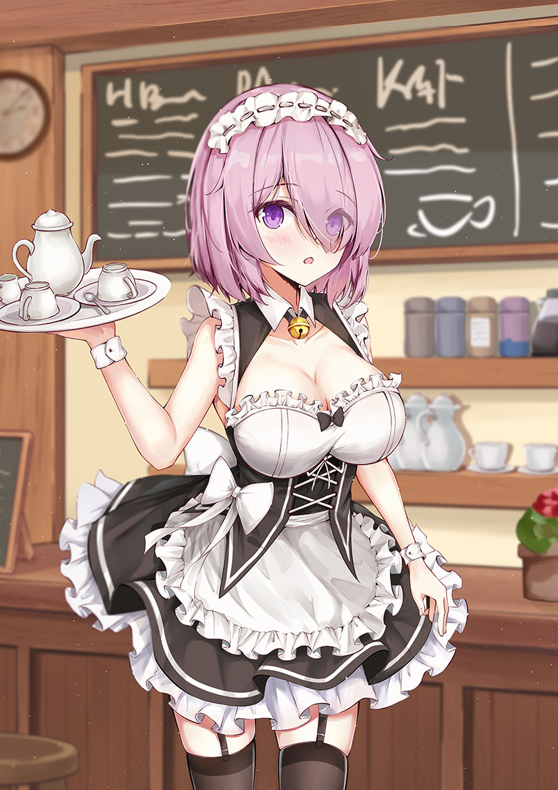 mash kyrielight (fate and 1 more) drawn by kinyoubi_no_nangong_da