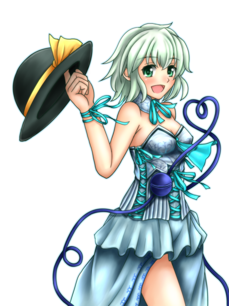 komeiji koishi and restoration angel (touhou and 1 more) drawn by hozenkakari