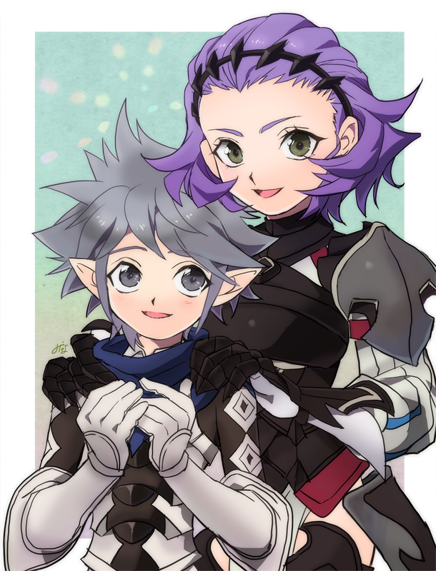 male kana and sophie (fire emblem and 1 more) drawn by minayo