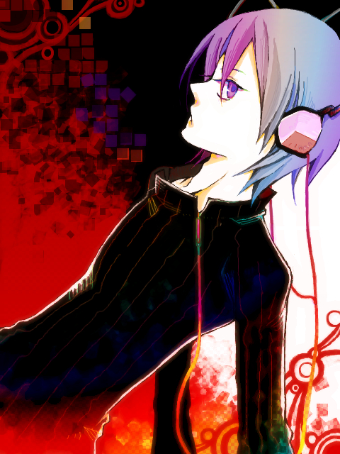 protagonist (devil survivor and 1 more) drawn by sakiika