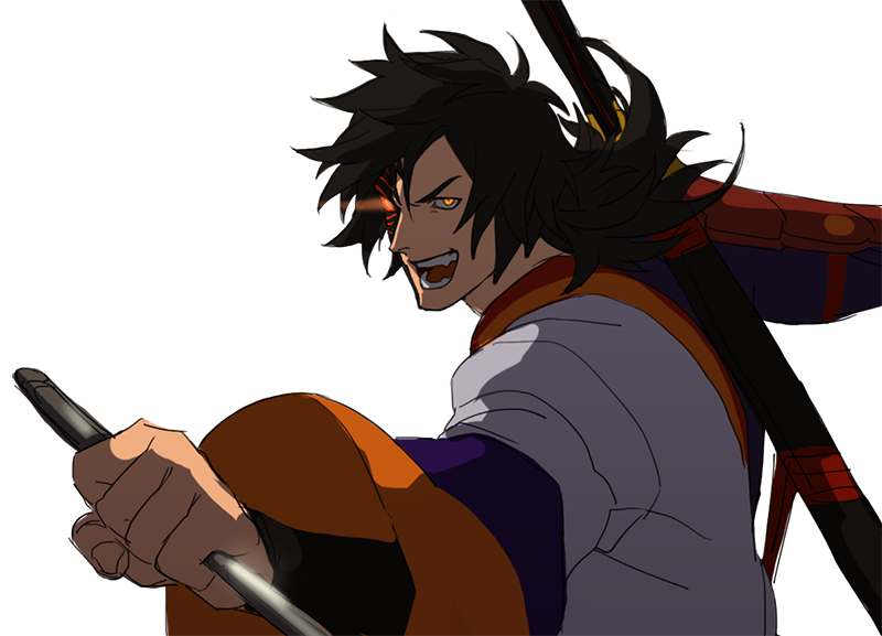 rokurou rangetsu (tales of and 1 more) drawn by yarr